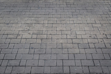 Fototapeta premium Roads, paved walkways, stone blocks