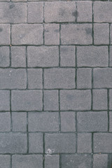 Obraz premium Roads, paved walkways, stone blocks