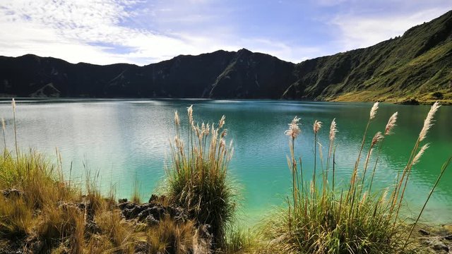 Lugares m&aacute;gicos, laguna de Quilotoa, Ecuador
