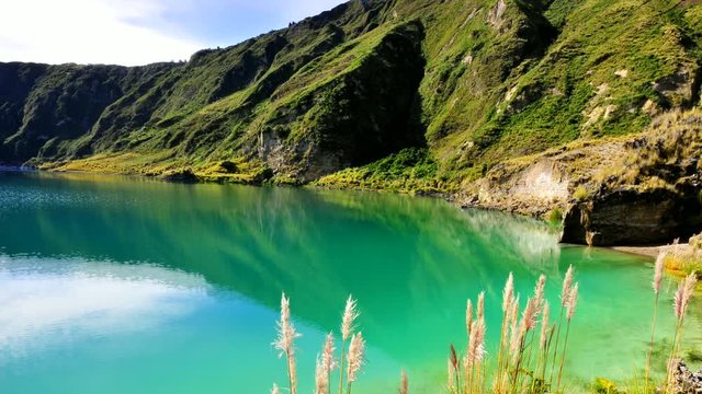Lugares m&aacute;gicos, laguna de Quilotoa, Ecuador