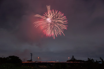 Japanese fireworks display