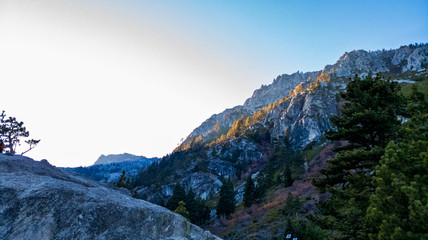 view of mountains