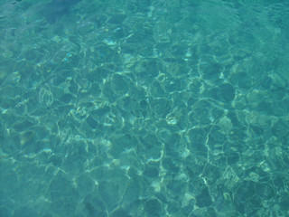 sea background in milos island in greece, kleftiko bay rock caves, sea swimming sailing in summer holidays