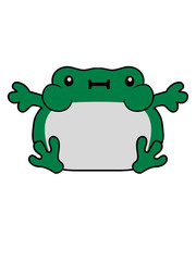 kleiner dicker frosch 