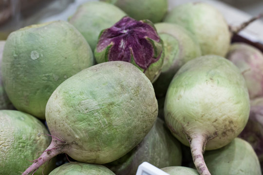 Watermelon radish, chinese red meat radish