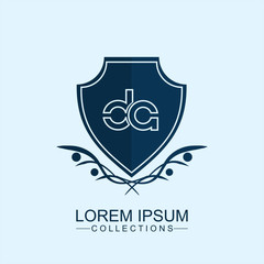 Letter DA Line Elegant logo,Design for Boutique hotel,Resort,Restaurant, Royalty, Victorian. Can be used for workflow layout template, banner, marketing, infographics.