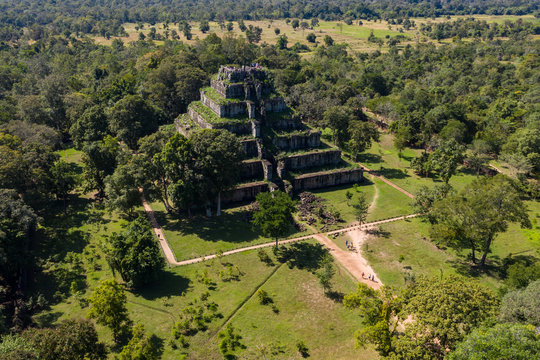 The temple of Koh ker Cambodia