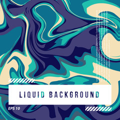 Abstract Liquid Background Template, Marble Texture