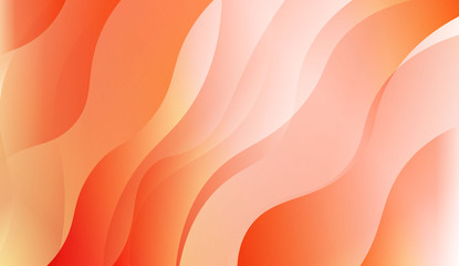 Template Abstract Background With Curves Lines. For Business Presentation Wallpaper, Flyer, Cover. Vector Illustration with Color Gradient.