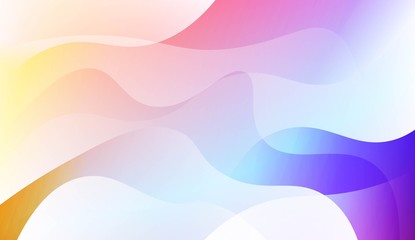 Futuristic Color Design Geometric Wave Shape. For Flyer, Brochure, Booklet And Websites Design Vector Illustration with Color Gradient.