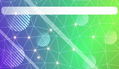 Colorful illustration in abstract triangles, line, circle, space for text style with gradient. Modern pattern for a brand book. Vector illustration. Light Gradient Abstract Background.