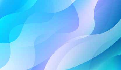 Curve Line Layer Background. For Your Design Wallpaper, Presentation, Banner, Flyer, Cover Page, Landing Page. Vector Illustration with Color Gradient.