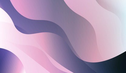 Template Abstract Background With Curves Lines. For Flyer, Brochure, Booklet And Websites Design Vector Illustration with Color Gradient.
