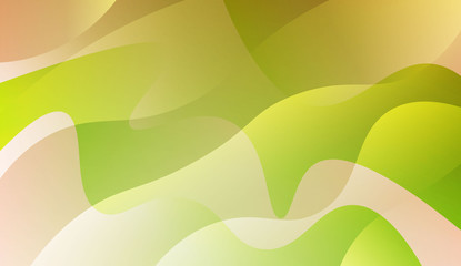 Template Abstract Background With Curves Lines. For Business Presentation Wallpaper, Flyer, Cover. Vector Illustration with Color Gradient.