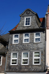 Medieval house in Goslar, Germany.