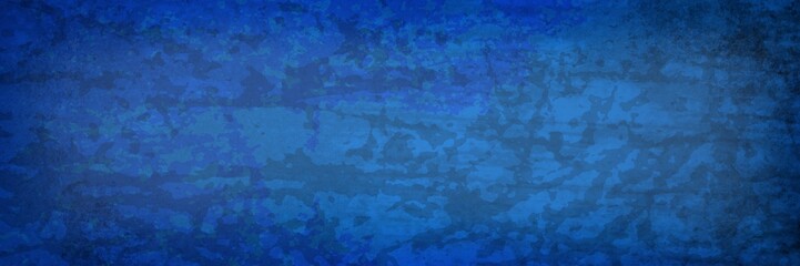 blue background grunge texture design with distressed gray rust pattern of damaged cracked  paint spatter and stains
