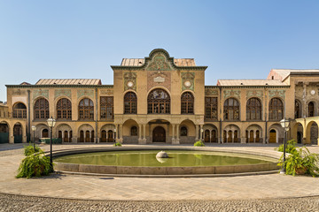 Fototapeta premium Masoudieh historic mansion from Qajar dynasty, built in 1879, Tehran capital city, Iran