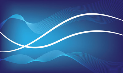 Abstract two different type color wave element vector backgrounds for design. vector illustration