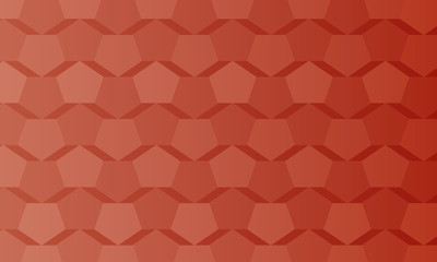 background pentagon design with gradient vector, beautiful
