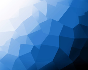 Abstract triangle Blue texture background