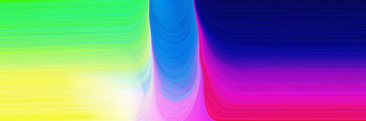 modern waves background design with strong blue, pale golden rod and medium violet red color