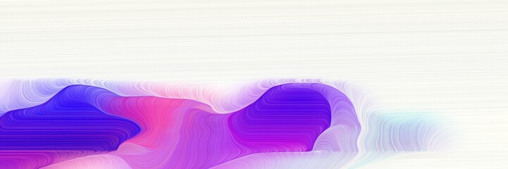 curvy background design with white smoke, medium orchid and blue violet color