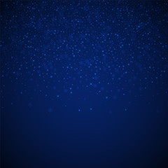 Beautiful glowing snow Christmas background. Subtl