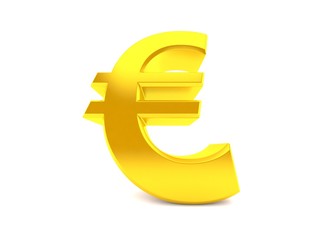 Obraz premium Euro currency in low angle