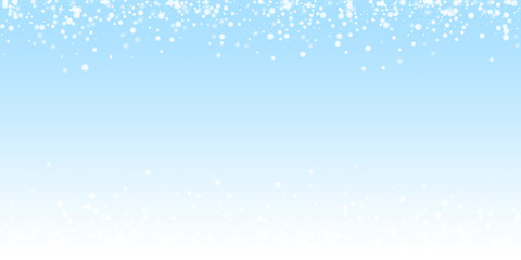 Beautiful falling snow Christmas background. Subtl