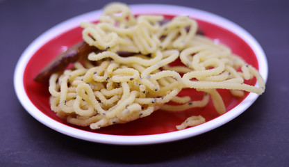 South Indian Festival of sweet homemade delicacy and traditional snacks