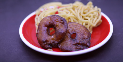 South Indian Festival of sweet homemade delicacy and traditional snacks