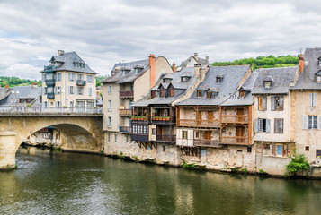 Espalion, Aveyron, Occitanie, France.