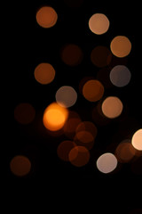 Blurred Abstract bokeh effects, celebrating new year and Christmas and Diwali