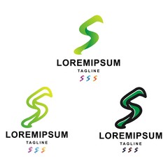 colorful letter s logo design bundle