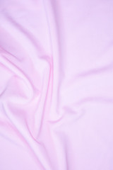Pastel color fabric with wrinkles