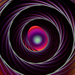 Geometric background. 3d illustration, 3d rendering.