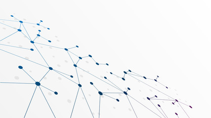 Abstract Digital Technology Cycle background.Business growth transformation Successful financial.