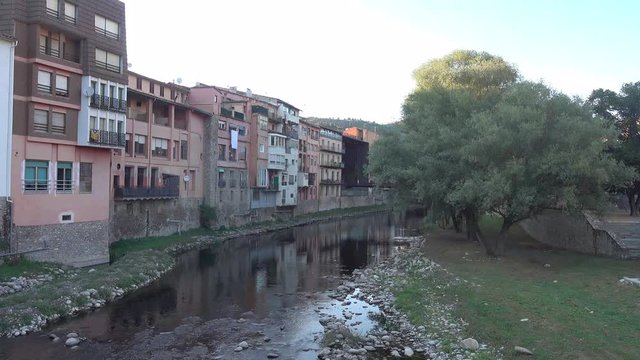 The route of Ter by Ripoll, Girona