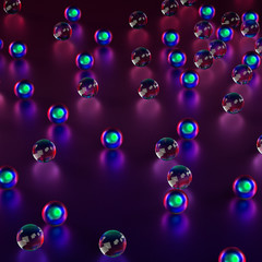 Elegant minimal background. 3d illustration, 3d rendering.