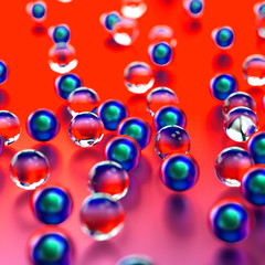 Elegant minimal background. 3d illustration, 3d rendering.