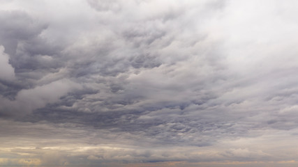 Light in the Dark and Dramatic Storm Clouds