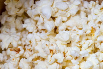 popcorn in recycled paper bag