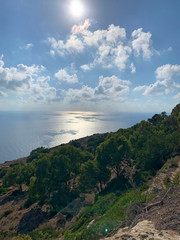 Fototapeta na wymiar Malta, view from Dingli Cliffs to the mediterranean sea