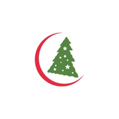 Christmas tree logo