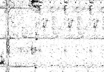Rough black and white texture vector. Distressed overlay texture. Grunge background. Abstract textured effect. Vector Illustration. Black isolated on white background. EPS10.
