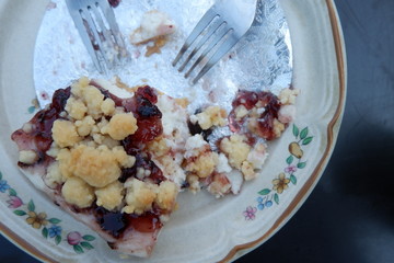 The cake that was almost consumed