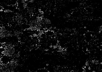 Dark grunge urban texture vector. Distressed overlay texture. Grunge background. Abstract obvious dark worn textured effect. Vector Illustration. Black isolated on white. EPS10.