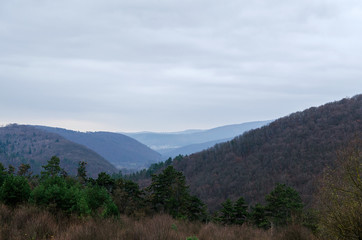 panorama Słowacja dolinę Preszowa
