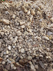 Background of stones on the ground.