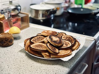 homemade fried pancakes